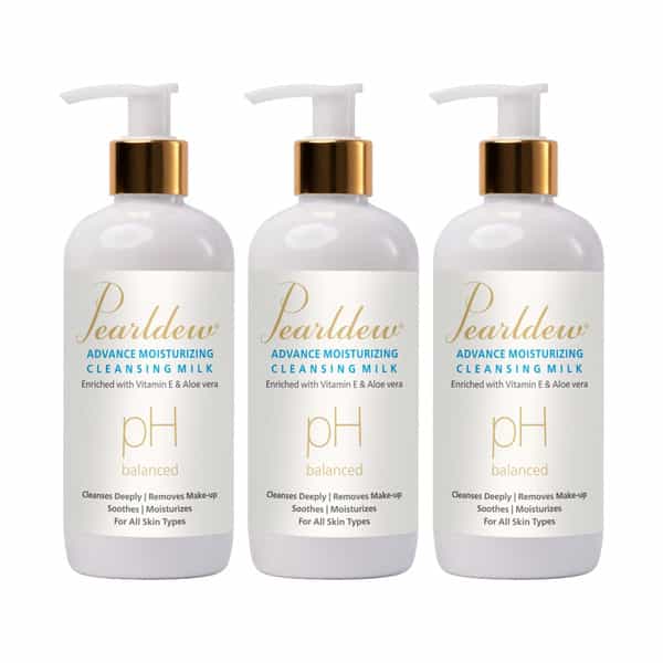 Pearldew Moisturizing Cleansing Milk 300 Ml | Can Be Used In All Seasons (Pack Of 1)