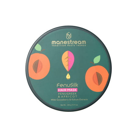 Manestream Fenusilk Hair Mask With Fenugreek & Apricot | 230gms For Men & Women