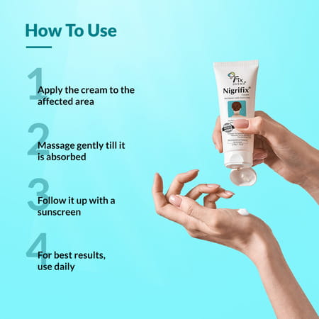 Fixderma Nigrifix Cream For Acanthosis Nigricans For Dark Neck Ankles - 100g