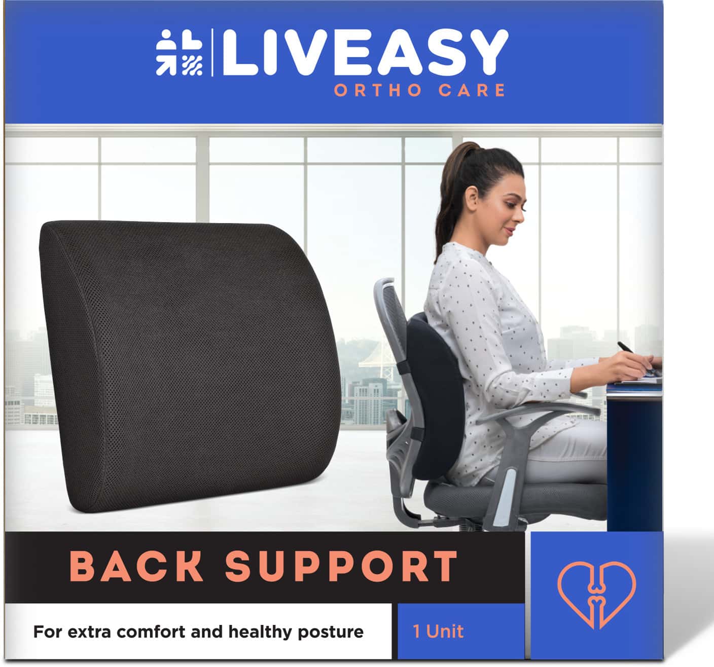 Liveasy Ortho Care Back Support 1 No's