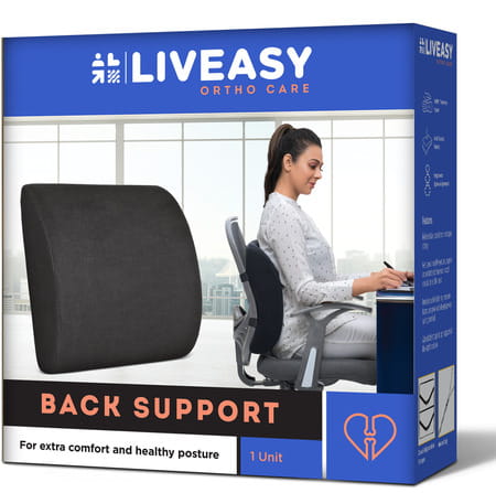 Liveasy Ortho Care Back Support 1 No'S