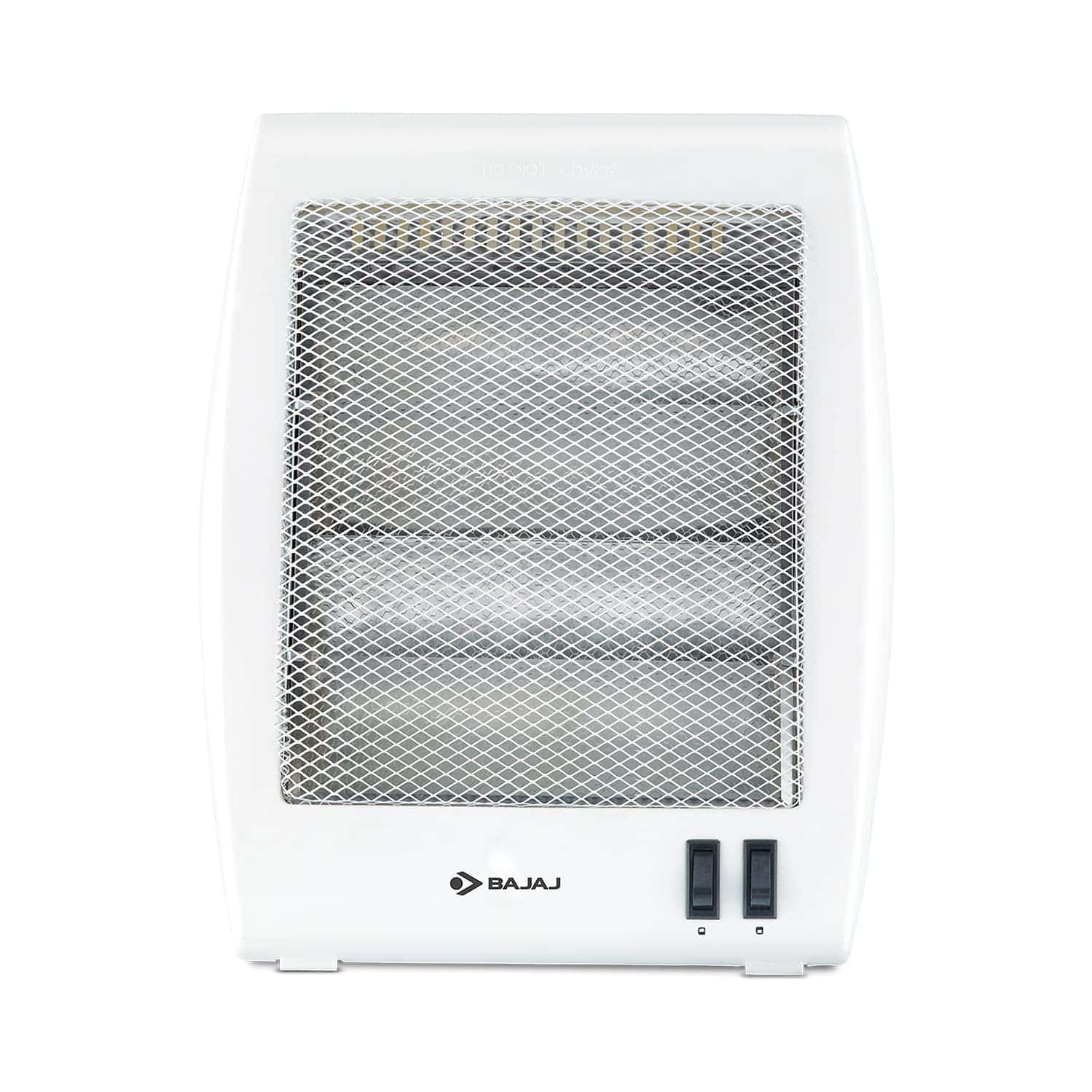 Bajaj Rhx-2 Halogen Heater | 2 Heat Settings-400w/800w | Noiseless Operation | Duraelement (White)