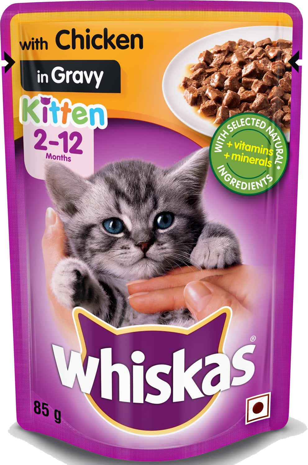 Buy WHISKAS KITTEN (212 MONTHS) DRY CAT FOOD FOOD OCEAN FISH (1.1 KG
