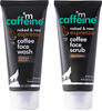 Mcaffeine Exfoliating Face Wash & Face Scrub Combo With Hyaluronic Acid Pro-Vitamin B5