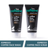 Mcaffeine Exfoliating Face Wash & Face Scrub Combo With Hyaluronic Acid Pro-Vitamin B5