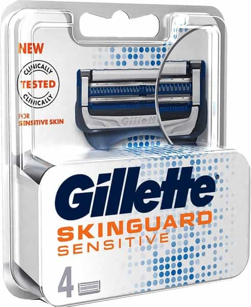 Gillette Skinguard Manual Shaving Blades Pack Of 4
