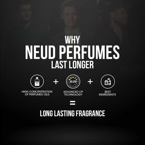 Neud Luxury Perfume Gift Set For Men | Citrus| Lavender| Cedarwood| Vanilla - 3 X 10Ml Vials