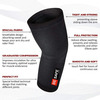 Besafe Forever Elbow Sleeves/ Support/ Guard/ Compression Socks Pair | Black | L