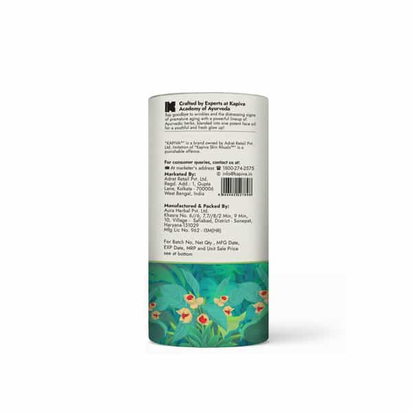 Kapiva Ashwagandha Anti-Aging Face Oil (30 Ml) | Plant Based Retinol