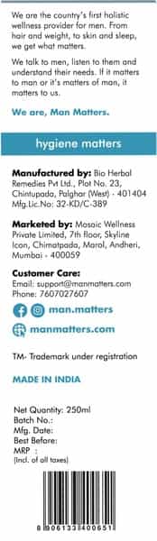Man Matters Swash Body Wash 250 Ml