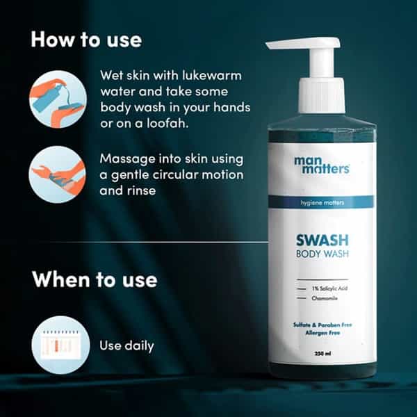 Man Matters Swash Body Wash 250 Ml