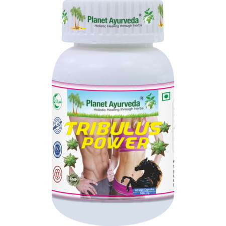 Planet Ayurveda Tribulus Power - 60 Capsules