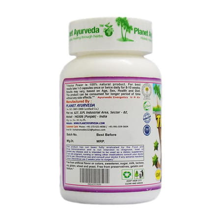 Planet Ayurveda Tribulus Power - 60 Capsules