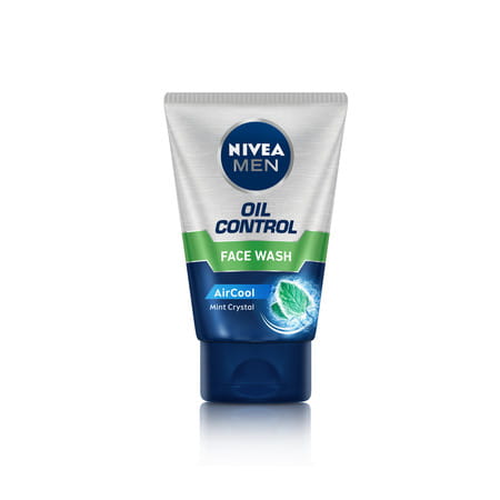 Nivea Men Oil Control Facewash Aircool Mint Crystal - 50g