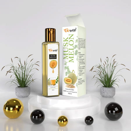 Go Woo 100% Pure Musk Melon Carrier Oil Fragrance 100 Ml