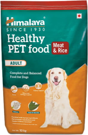 Himalaya Wellness Company Healthy Pet Food Powder| Meat & Rice Flavor | Adult Dog Food | 10 Kg Pack