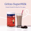 Gritzo Supermilk Overall Growth (13+Y Boys) | 12G Protein Powder (Double Chocolate | 400G)