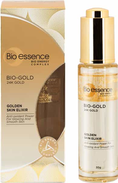 Bio-Essence Bio-Gold Golden Skin Elixir Bi-Phase Serum - 30 Gm