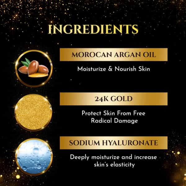 Bio-Essence Bio-Gold Golden Skin Elixir Bi-Phase Serum - 30 Gm