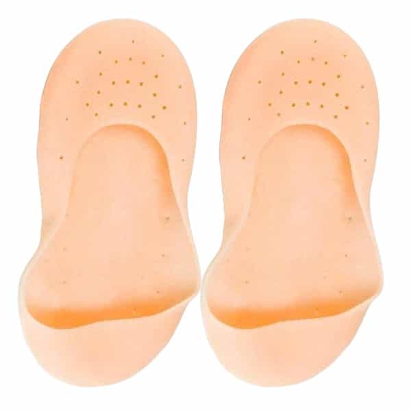 Dr Foot Silicone Moisturizing Heel Socks|Dry, Cracked Heels, Rough Skin, Dead Skin | Size S - 1 Pair