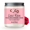 Coco Crush Coconut Rose Face Pack For Skin Lightening & Brightening - 50G
