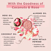 Coco Crush Coconut Rose Face Pack For Skin Lightening & Brightening - 50G