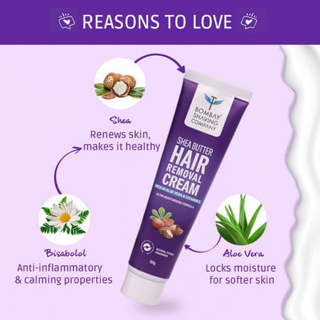 Bombay Shaving Company Women Hair Removal Combo Hair Removal Cream & Wax Strips For Dry Skin