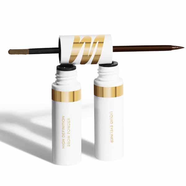 Myglamm Stay Defined Liquid Eyeliner Brow Powder-Walnut & Ebony