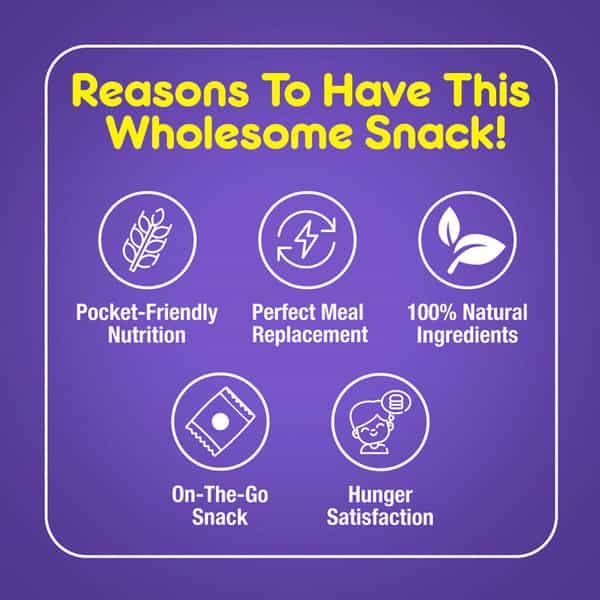 Nourishvitals Breakfast Protein Bar Pie Nuts & Seeds No Added Sugar Or Artificial Flavors 275G
