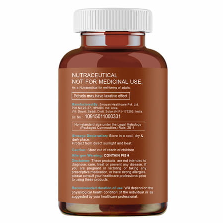 Carbamide Forte Salmon Fish Oil 1000 Mg With Epa And Dha - 90 Softgel Capsules