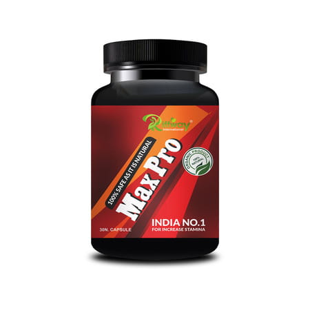 Max Pro Ayurvedic Capsules For Strengthens Male Genitalia (30 Capsules) 100% Natural