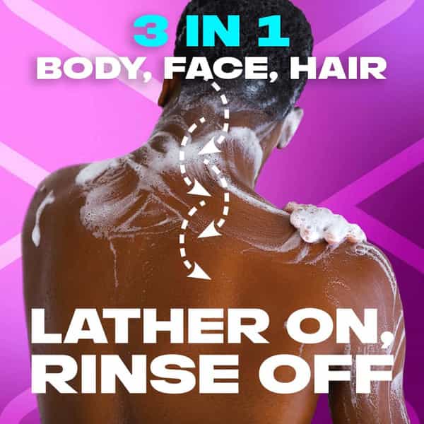 Axe Excite 3 In 1 Body | Face & Hair Wash For Men | Long-Lasting Fragrance | 400Ml