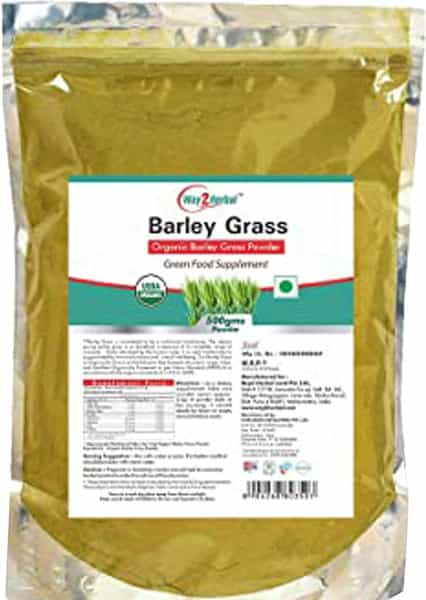 Way2herbal Barley Grass 500 Gms Powder - (Pack Of 4)