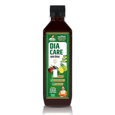 Jeena Sikho Dia Care Juice | Ayurvedic Diabetes Care & Blood Sugar Support | 500 Ml