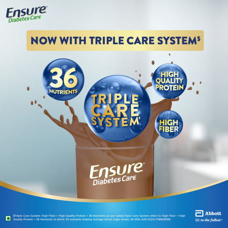 Ensure Diabetes Care Rich Chocolate Flavour Box 375 Gm