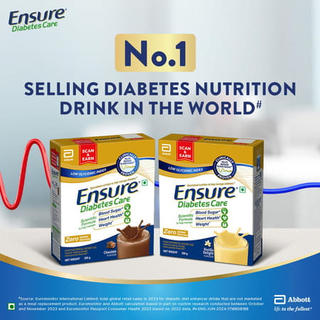 Ensure Diabetes Care Rich Chocolate Flavour Box 375 Gm