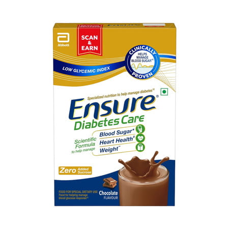 Ensure Diabetes Care Specialized Nutrition Drink Chocolate Flavour Box 375 Gm