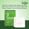 Bake 2% Salicylic Soap With Niacinamide For Body Acne & Dark Spots (Pack Of 2)