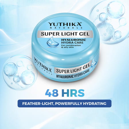 Yuthika Super Light Gel Moisturizer 100Ml | Oil Free Moisturizer For All Skin Types