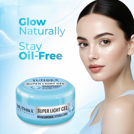 Yuthika Super Light Gel Moisturizer 100Ml | Oil Free Moisturizer For All Skin Types