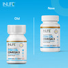 Inlife Fish Oil Capsules Omega 3 | 1000Mg | 180Mg Epa & 120Mg Dha - 60 Liquid Filled Capsules
