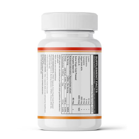 Inlife Lutein (10mg) And Zeaxanthin (2mg) Supplements - 60 Veg Capsules