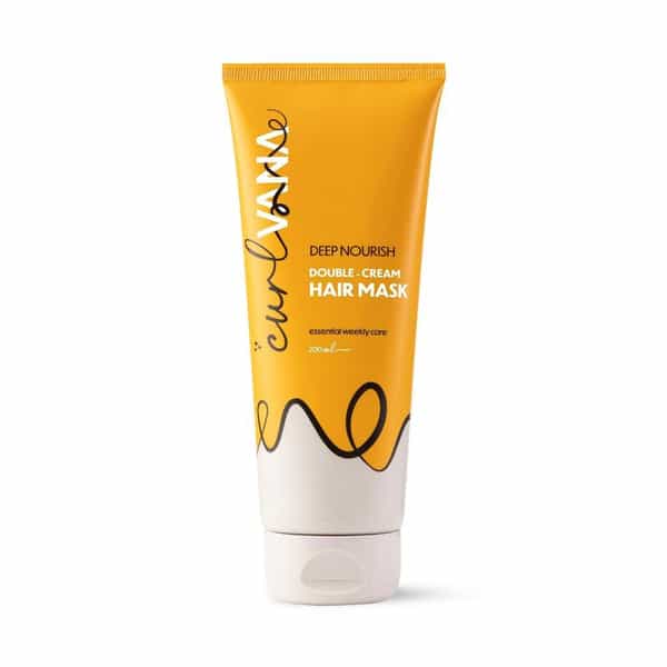Curlvana Deep Nourish Double-Cream Hair Mask - Essential Weekly Care | 200Ml