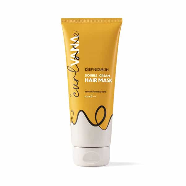 Curlvana Deep Nourish Double-Cream Hair Mask - Essential Weekly Care | 200Ml