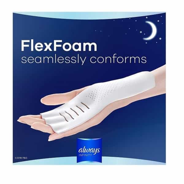 Always Infinity Pads With Wings| Extra Heavy Overnight| 24 Count (Pack Of 6)