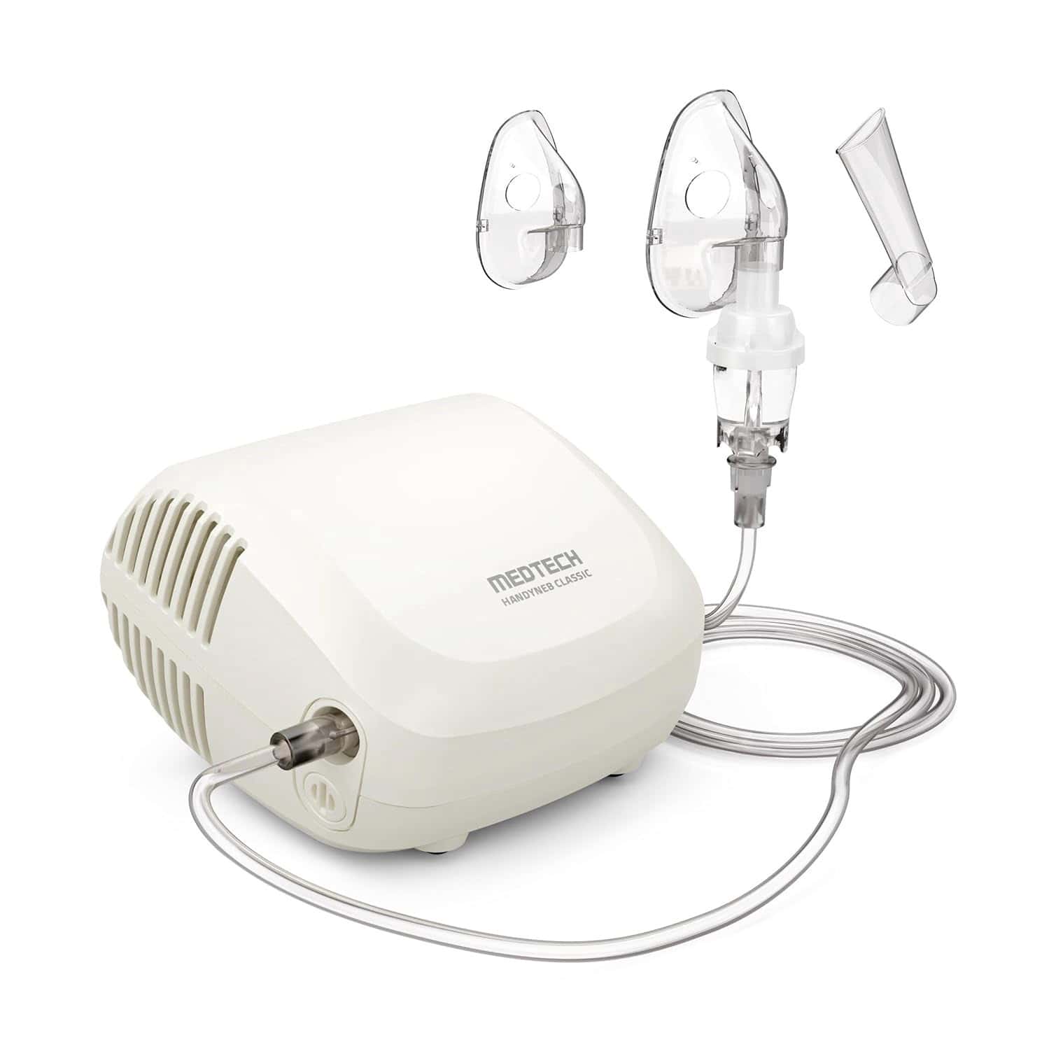 Medtech Handyneb Classic Compressor Nebulizer Compact Machine Complete Mask Kit For Adult And Child