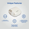 Medtech Handyneb Classic Compressor Nebulizer Compact Machine Complete Mask Kit For Adult And Child