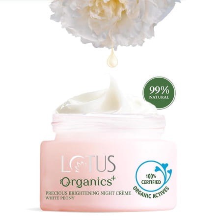 Lotus Organics+ Precious Brightening Night Cream 30g
