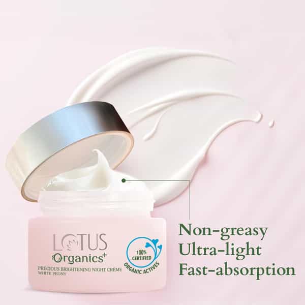 Lotus Organics+ Precious Brightening Night Cream 30G