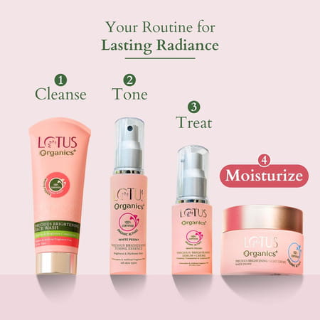 Lotus Organics+ Precious Brightening Night Cream 30g